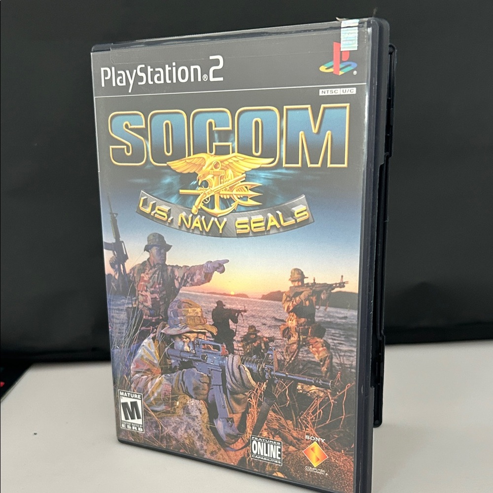 Sony PlayStation 2 SOCOM: U.S. Navy SEALs - Black Case